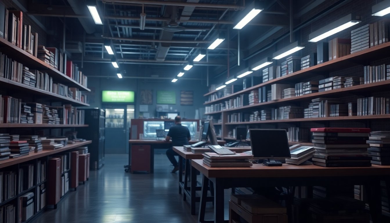 recordkeeping systems mess shop game factumre