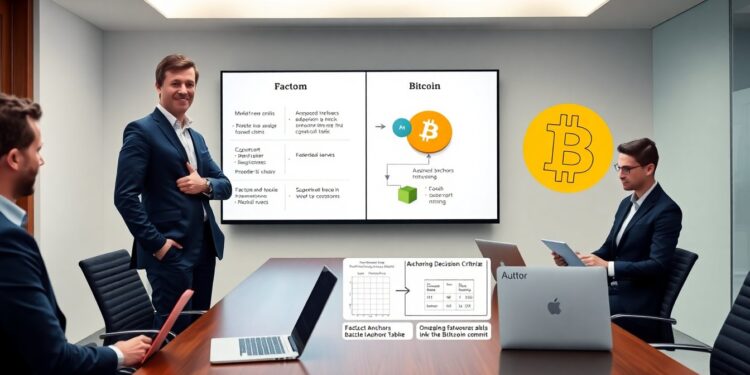 factom vs bitcoin